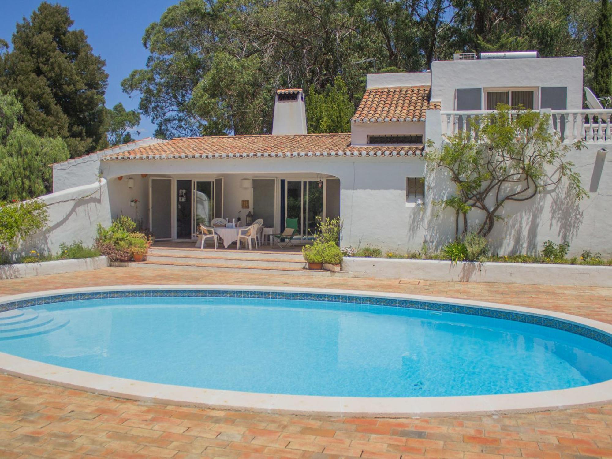 Roofed Villa In Albufeira With Private Swimming Pool Olhos de Agua  Extérieur photo